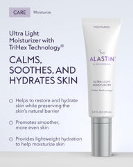 ALASTIN pump dispensing moisturizer illustrating easy, mess-free application