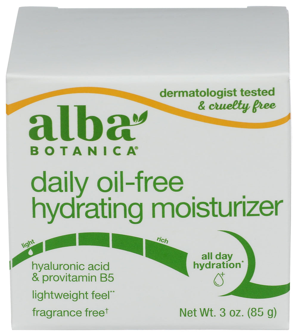 Alba Botanica front jar showing label and 3 oz size for clear selection