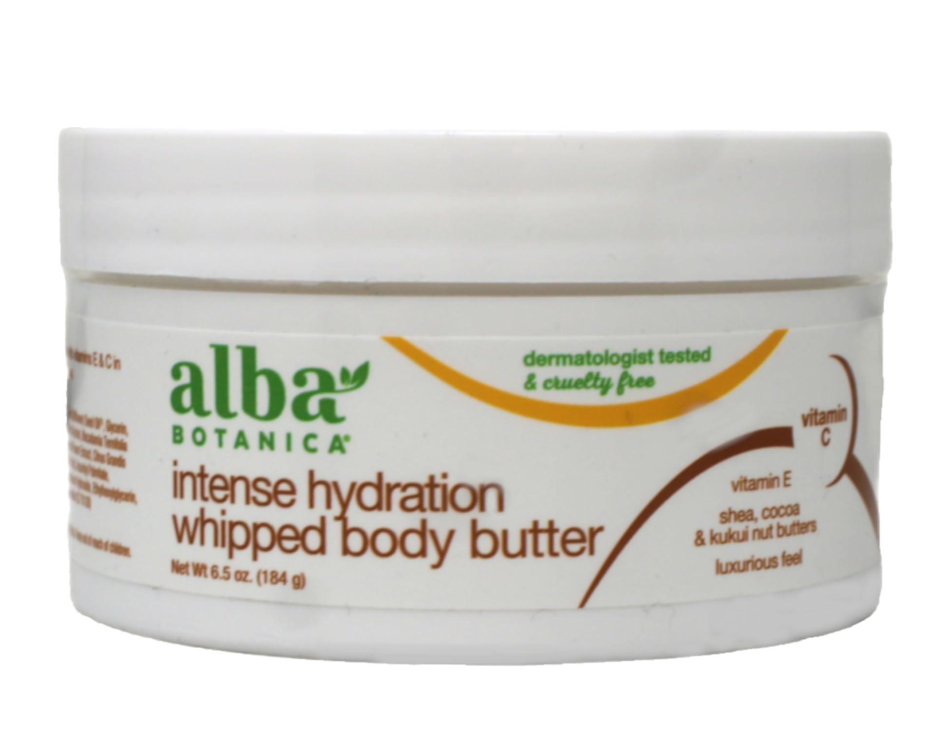 Alba Botanica cream texture close-up demonstrating smooth spreadability and quick absorption benefit