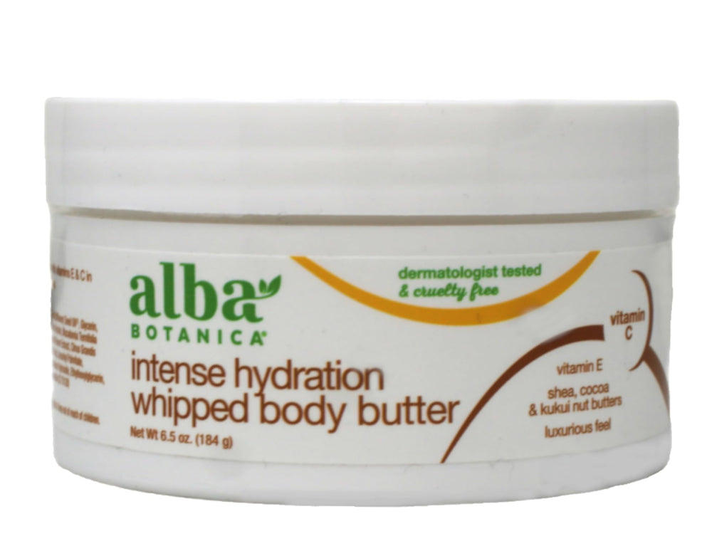 Alba Botanica cream texture close-up demonstrating smooth spreadability and quick absorption benefit