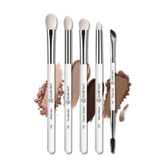 ALBEAUT front view of brush set with clear layout and benefits