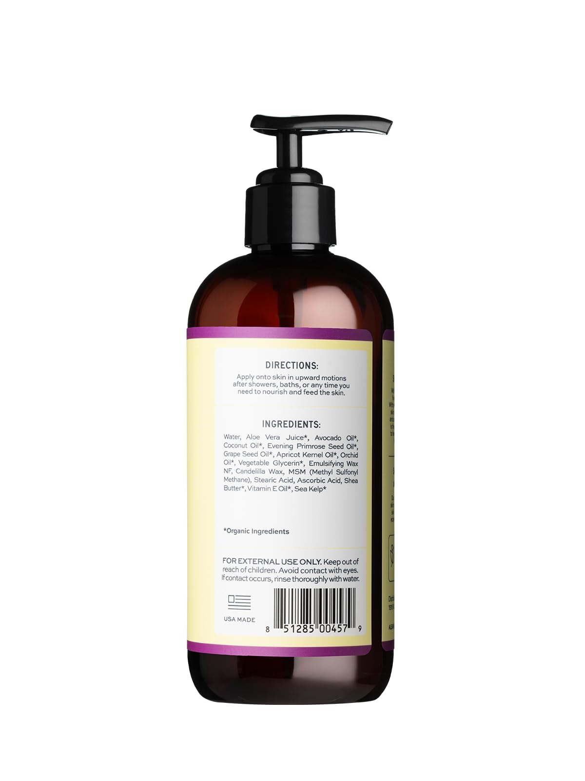 Aleavia lotion pump dispensing product, demonstrates easy application and control