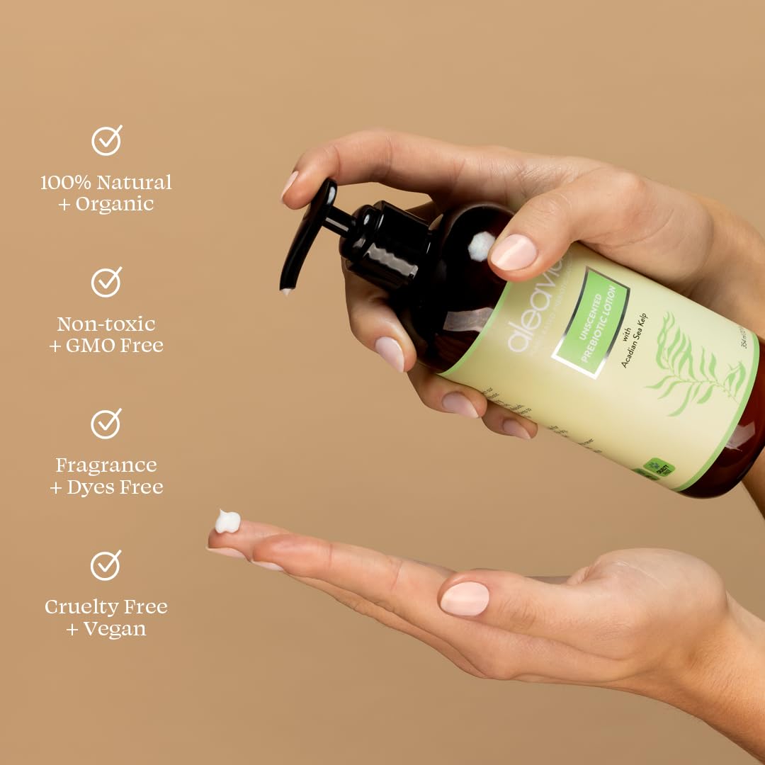 Aleavia ingredient spotlight on prebiotic and plant oils supporting skin balance