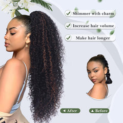 Alebery close-up deep curly texture showcasing soft, natural-looking curls