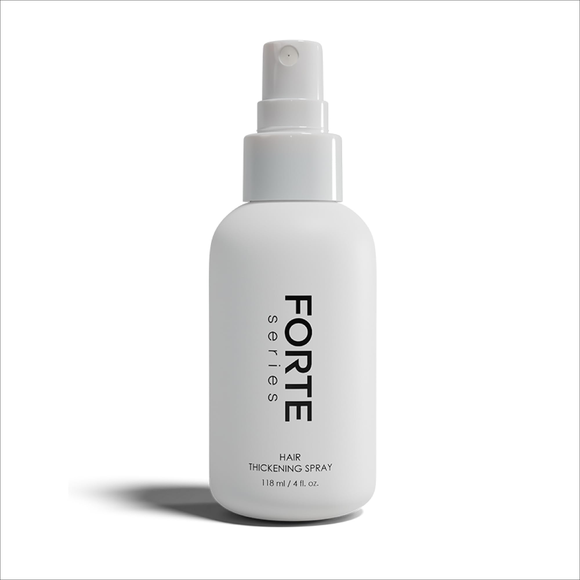 Alex Costa pump close-up highlighting easy spray application for quick volume