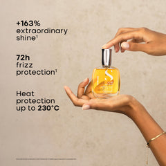 ALFAPARF MILANO silky oil texture close-up for lightweight smoothing