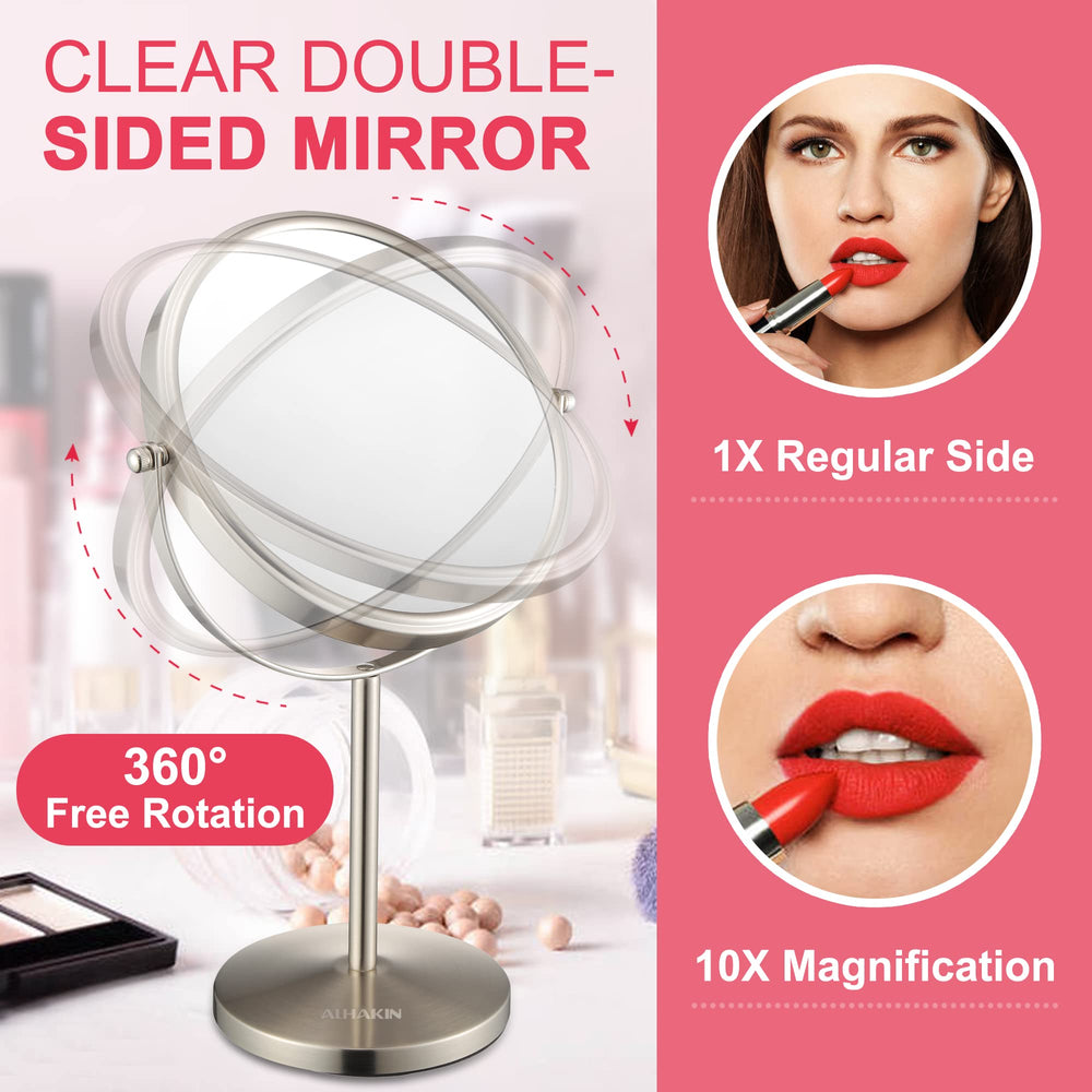ALHAKIN close-up on 10x magnified reflection for precision application benefit