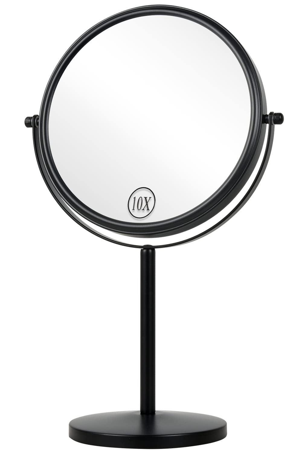 ALHAKIN front view showing 8-inch double-sided mirror for clear full-face checks