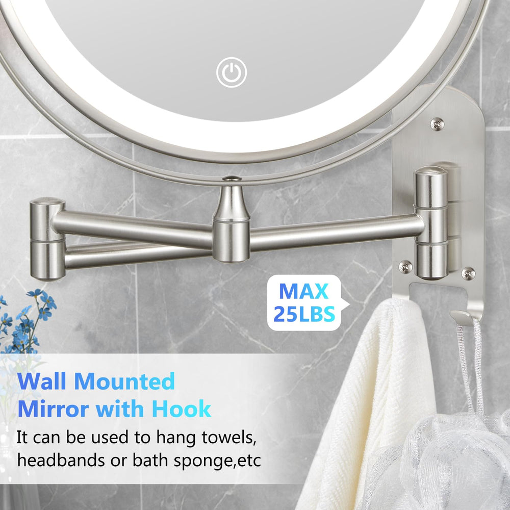 ALHAKIN mirror in bathroom lifestyle scene demonstrating practical everyday use