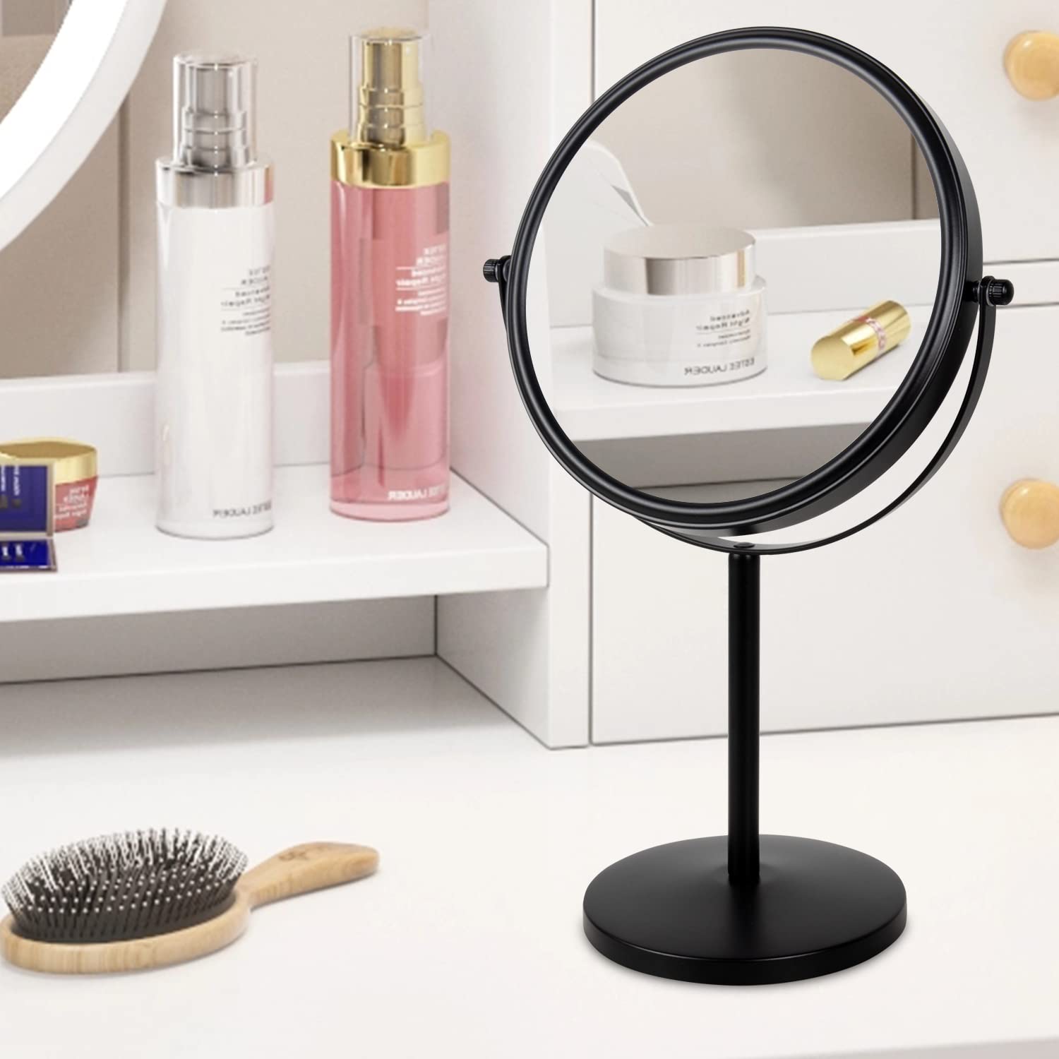 ALHAKIN on a bathroom vanity showing practical daily use and styling benefit