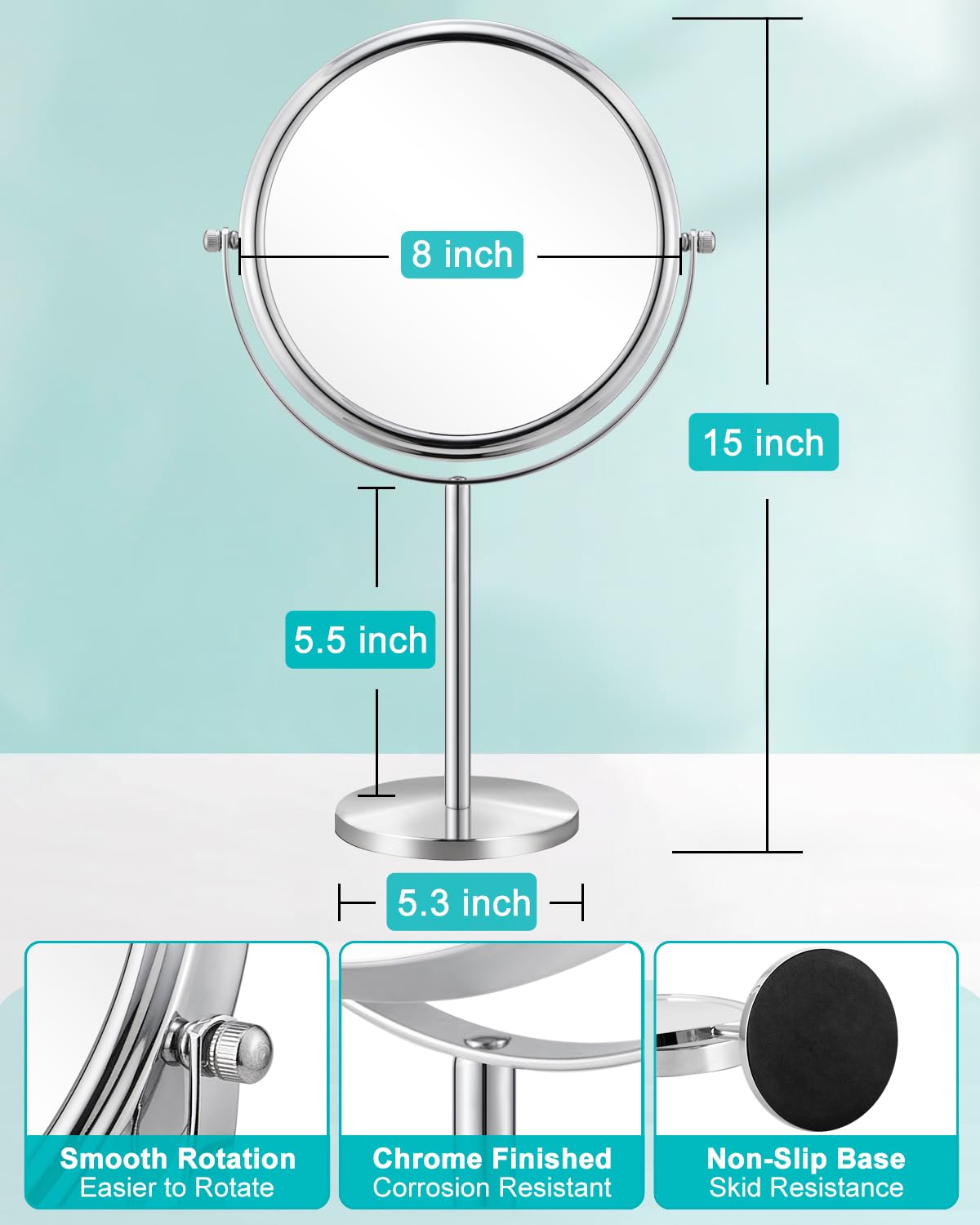 ALHAKIN side profile showing 360° rotation joint for angle control benefit