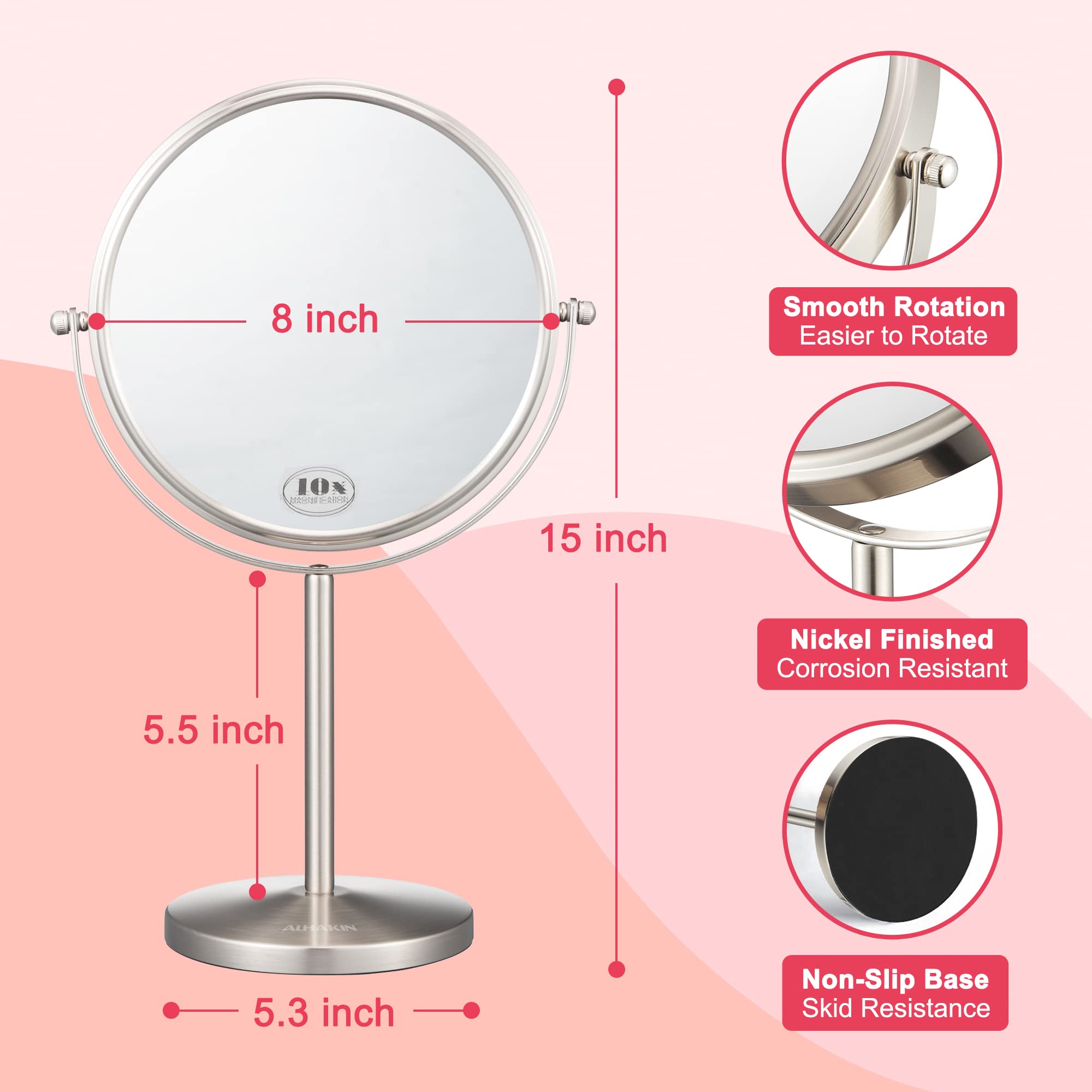 ALHAKIN detachable base removed to show travel-ready portability benefit