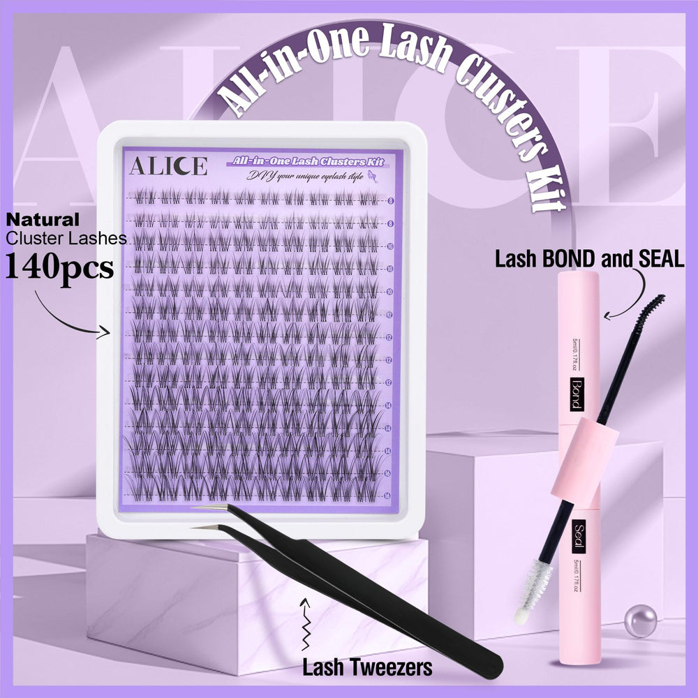 ALICE close-up of clear band clusters highlighting seamless blend benefit