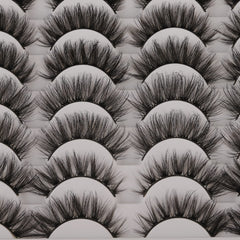 ALICE detailed lash fiber texture showing soft faux mink realism