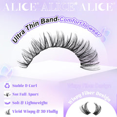 ALICE length range labeled 10mm to 18mm for custom layering and tapered looks