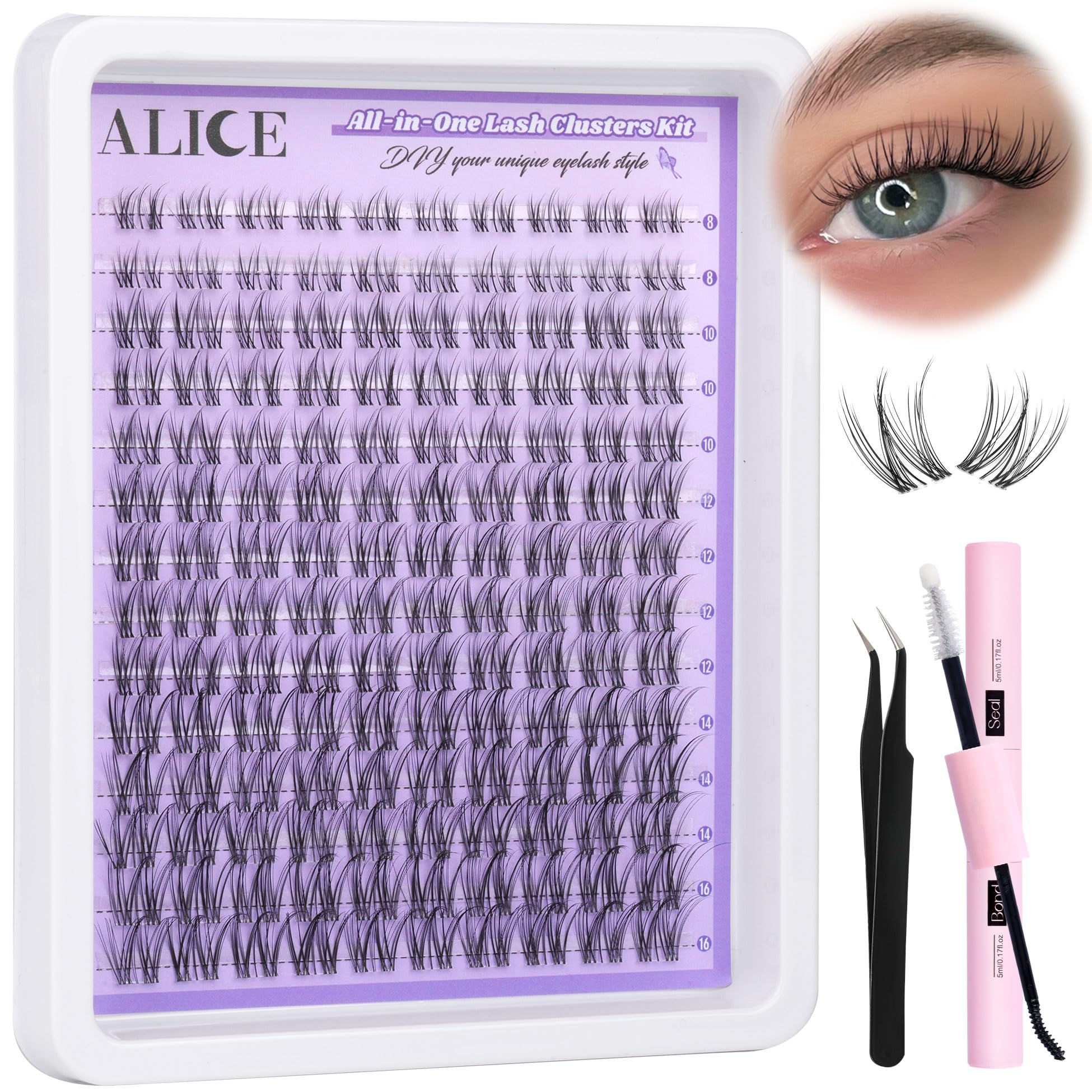ALICE lifestyle image with brunch-ready lashes showing everyday confidence