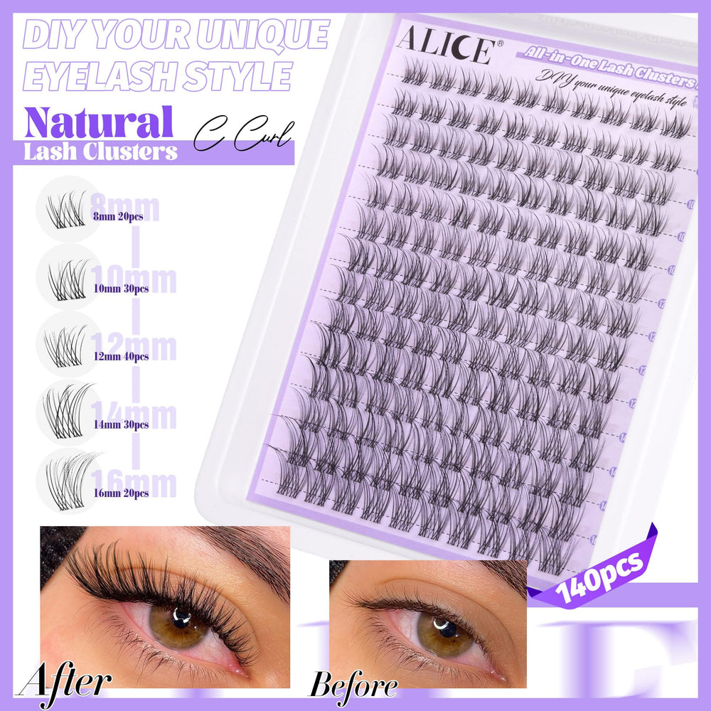 ALICE mixed lengths arranged to show blending options and versatility