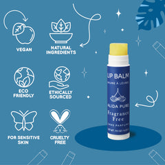 ALIDA PURE ingredients display with avocado and jojoba oil emphasising natural nourishment