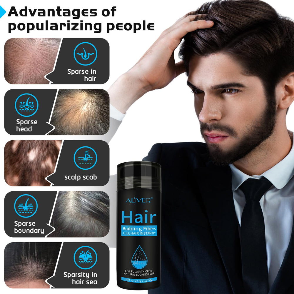 ALIVER extra spray applicator close-up for precise fiber placement benefit