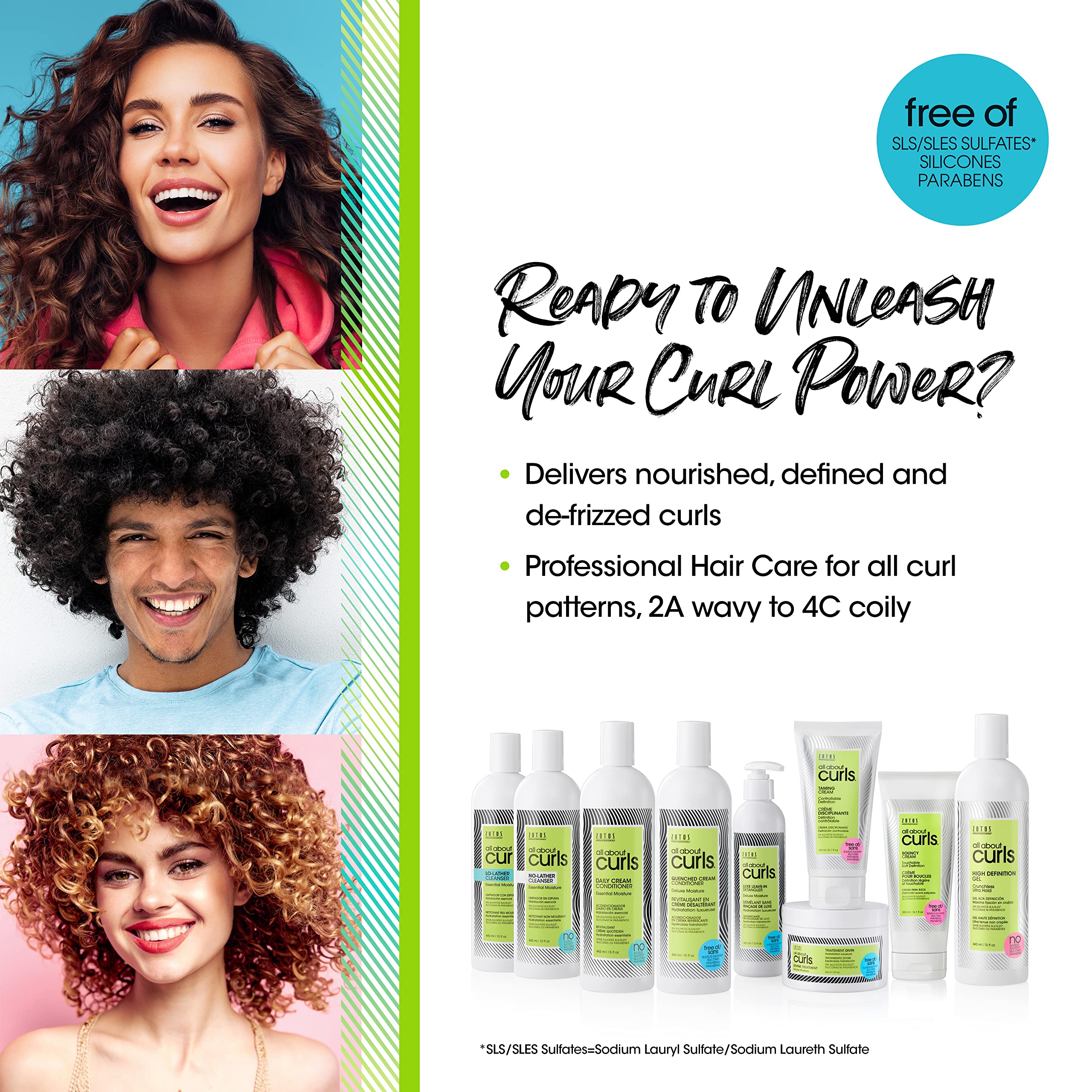 ALL ABOUT CURLS applying conditioner to curly hair for easier detangling