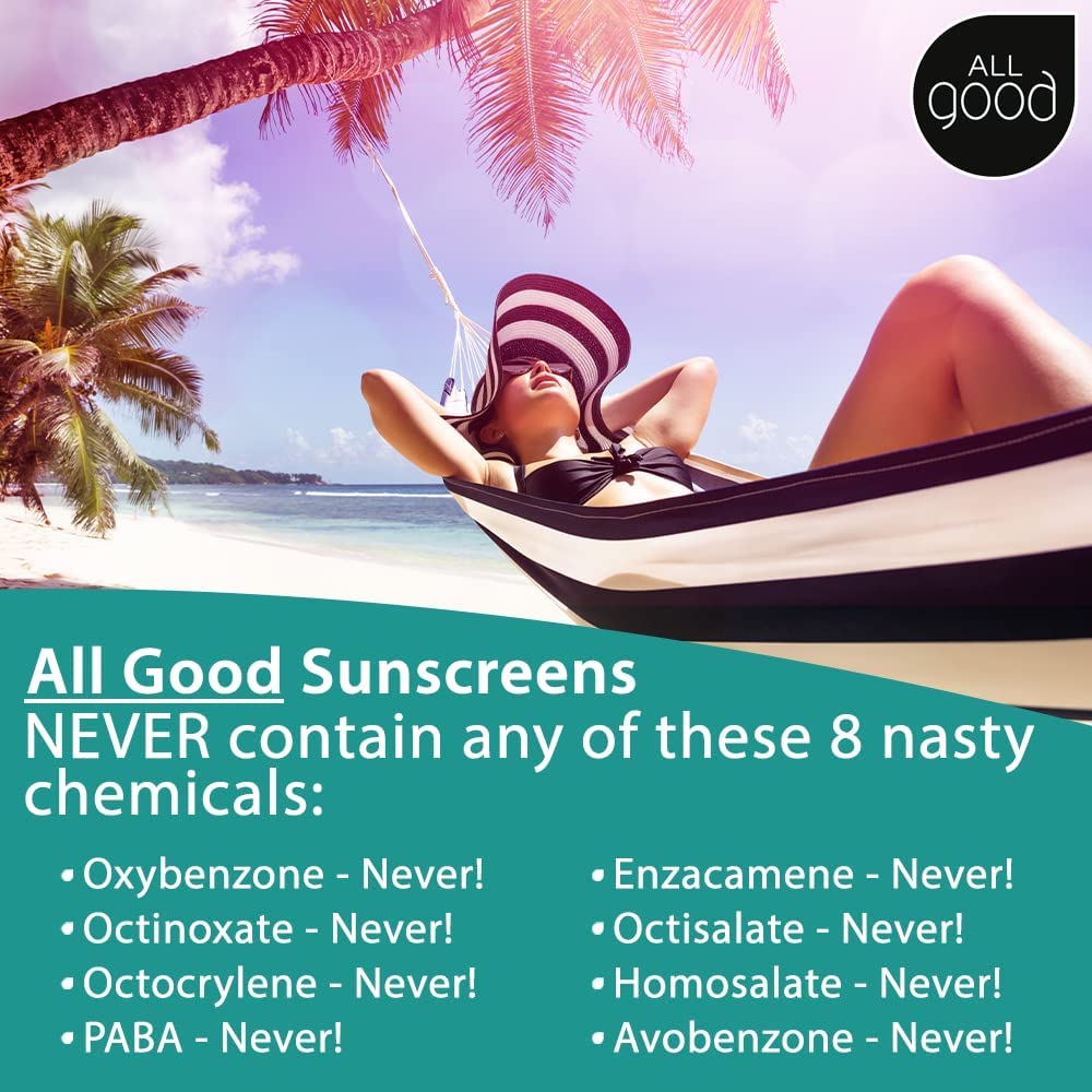 All Good botanical ingredients bowl, highlights natural soothing benefits