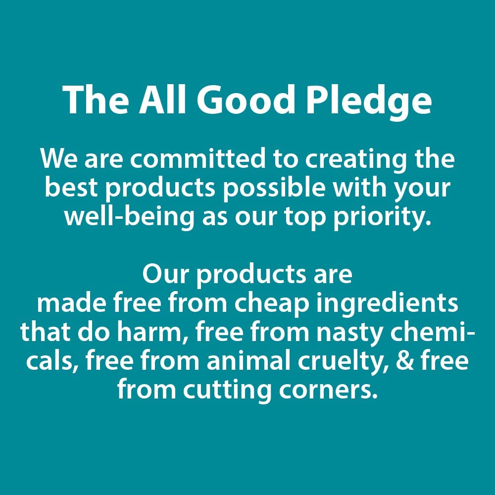 All Good twin 3 oz tubes held beside a hand to show compact travel-friendly size and portability