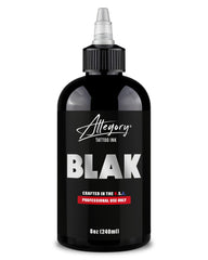 Allegory front bottle view showing label and durable packaging benefit