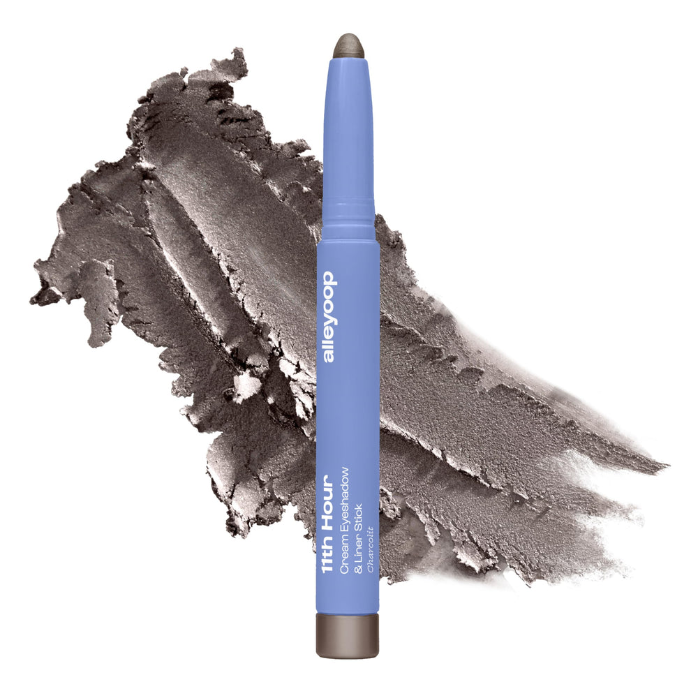 ALLEYOOP front packaging showing product and gray shimmer benefit