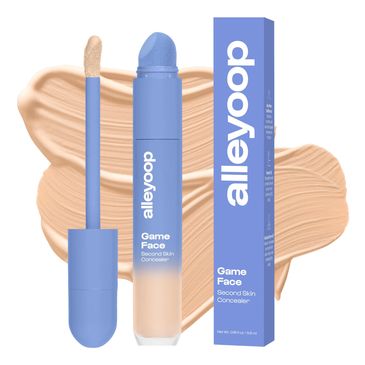 ALLEYOOP front packaging showing sleek tube and branding for convenience