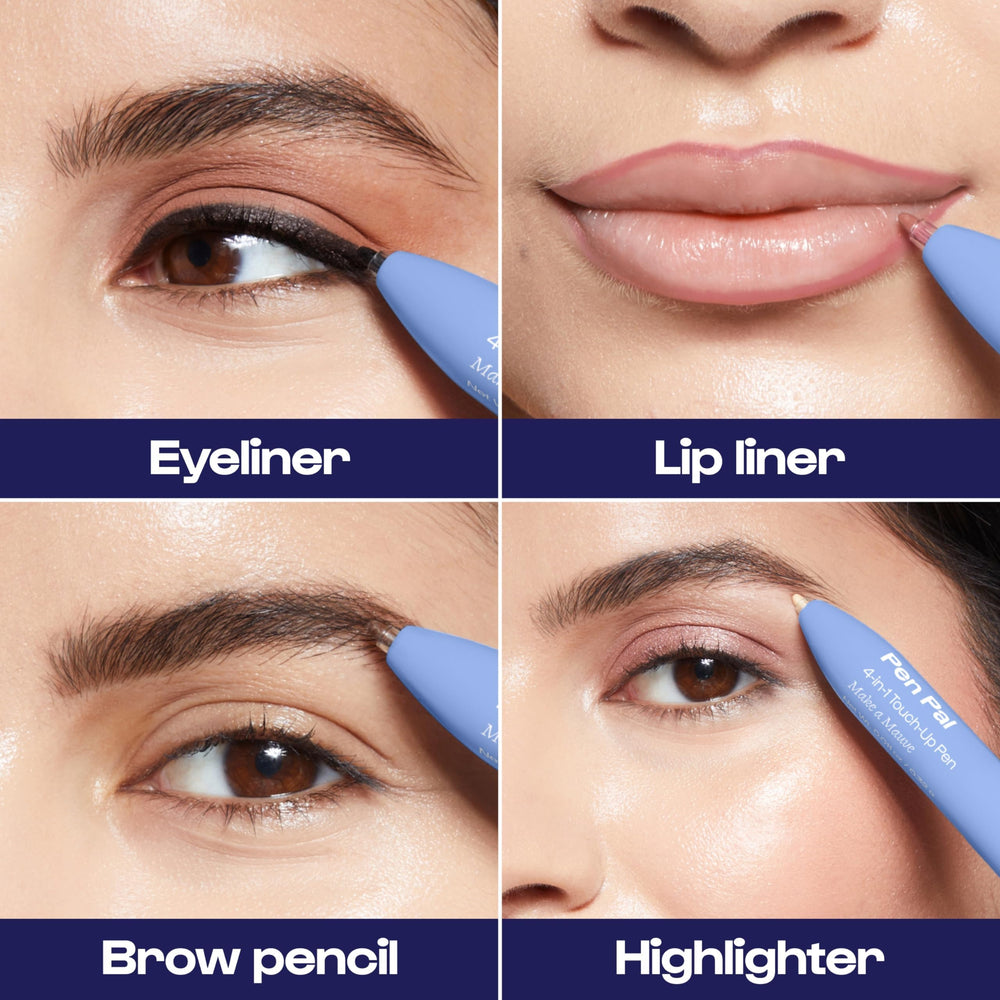 ALLEYOOP Pen Pal eyeliner tip close-up demonstrating precise application benefit