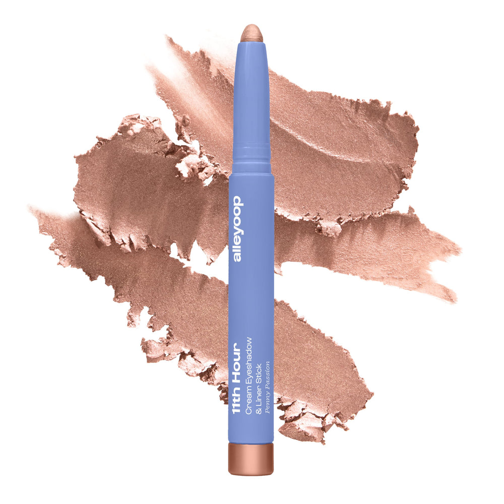 ALLEYOOP soft copper front packaging showing compact pen for travel convenience