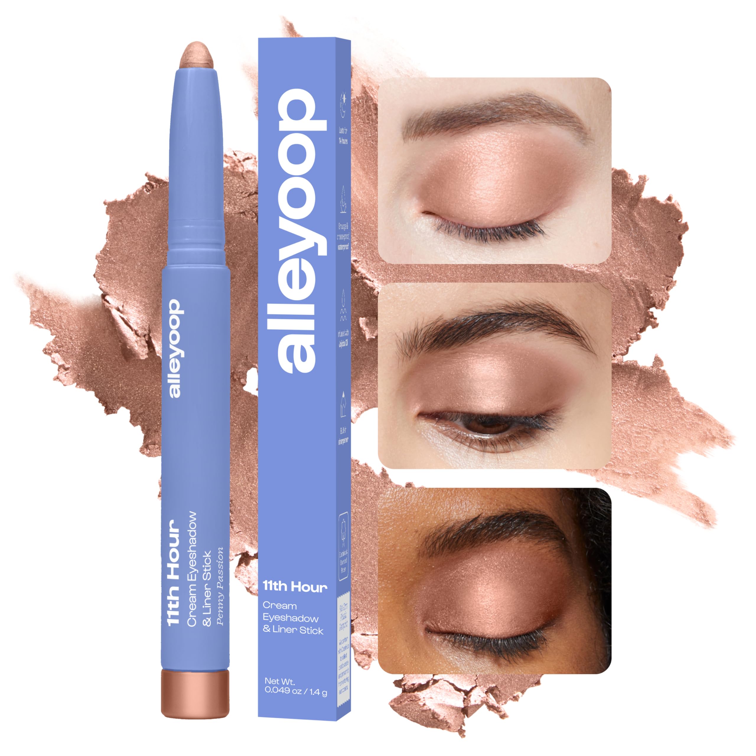 ALLEYOOP soft copper tip close-up highlighting precise applicator for defined lines