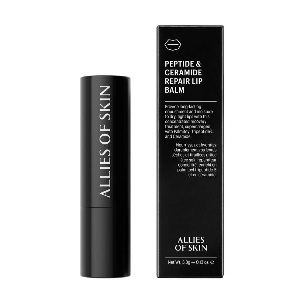 Allies of Skin front packaging showing compact balm for on-the-go hydration