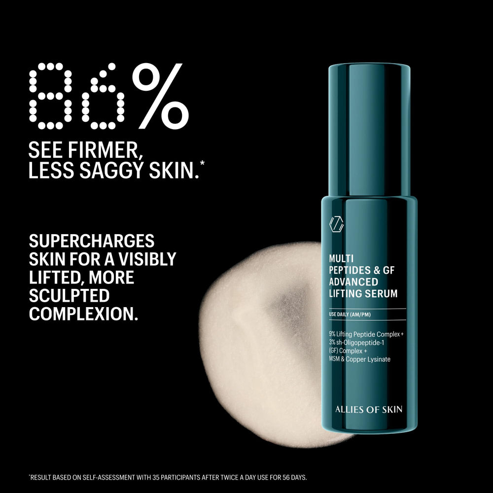 Allies of Skin pipette dispensing serum illustrating precise application and controlled dosage benefit