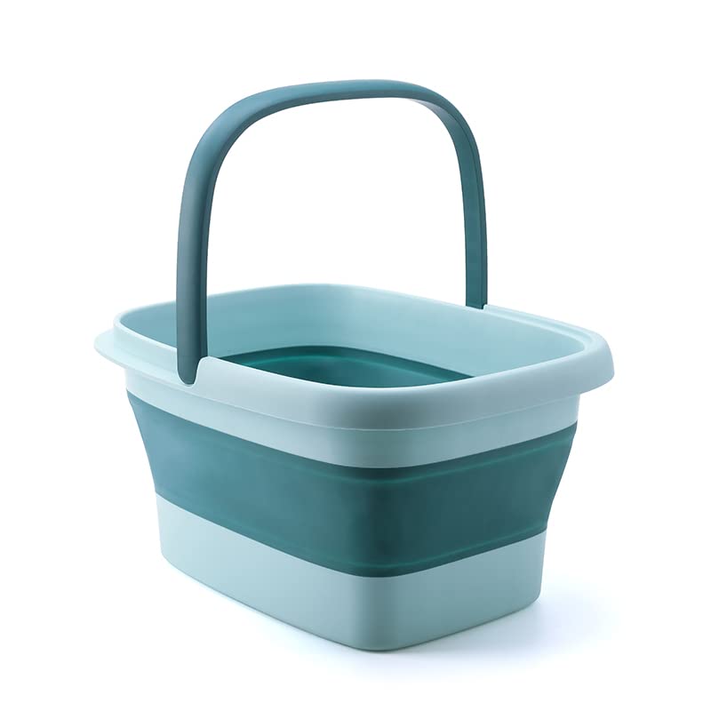 AllSett Health tub used as multipurpose bucket for cleaning and outdoor use convenience