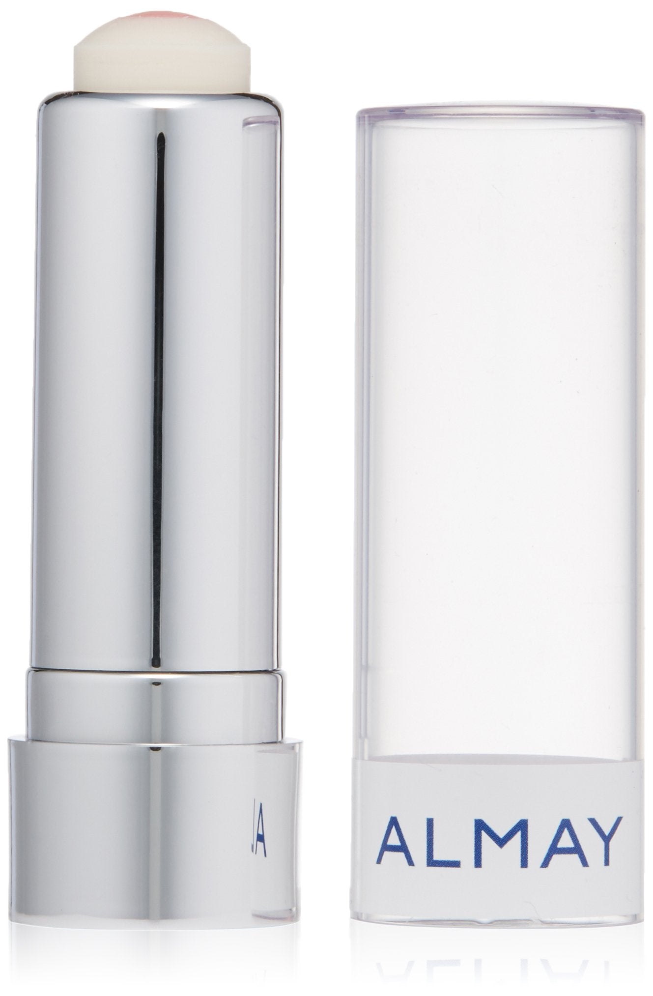Almay front stick showing clear balm for everyday protection