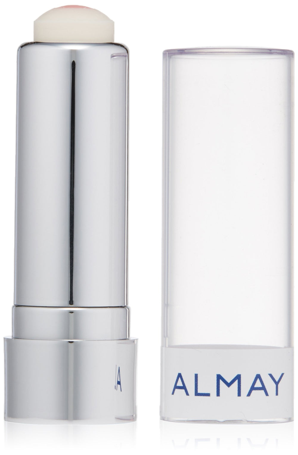 Almay front stick showing clear balm for everyday protection