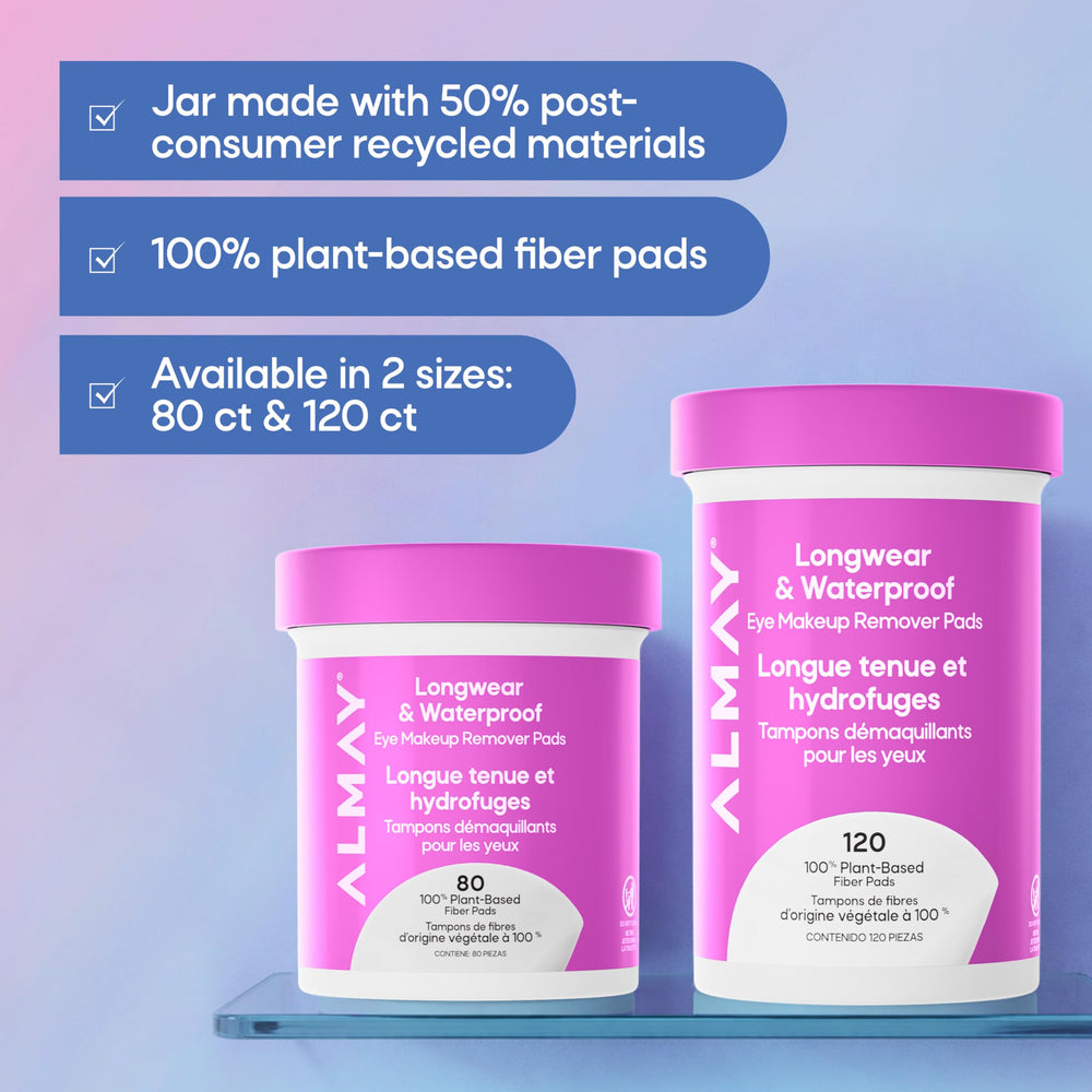 Almay two jars side by side highlighting the 2-pack value