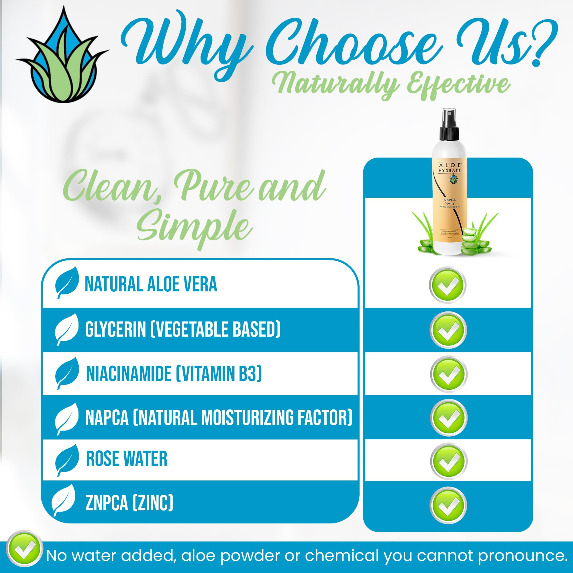 AloeHydrate mist refreshing sun-exposed skin demonstrating calming relief
