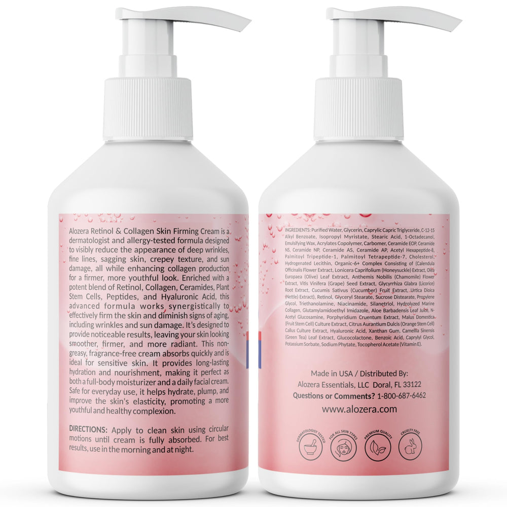 Alozera application on legs and elbows shows hydration and texture improvement