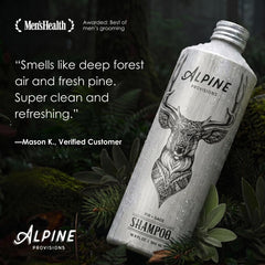 Alpine Provisions foaming texture demonstrating gentle cleansing benefits