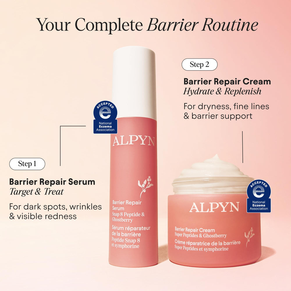 Alpyn Beauty serum in daylight by window representing morning skincare ritual