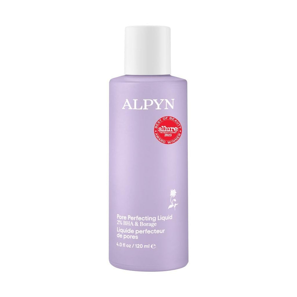 Alpyn front bottle showing label and 4 oz size for clear routine benefits