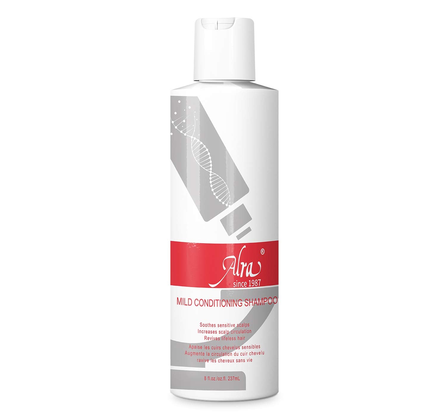 Alra front 8oz bottle showing label and gentle cleanser benefit