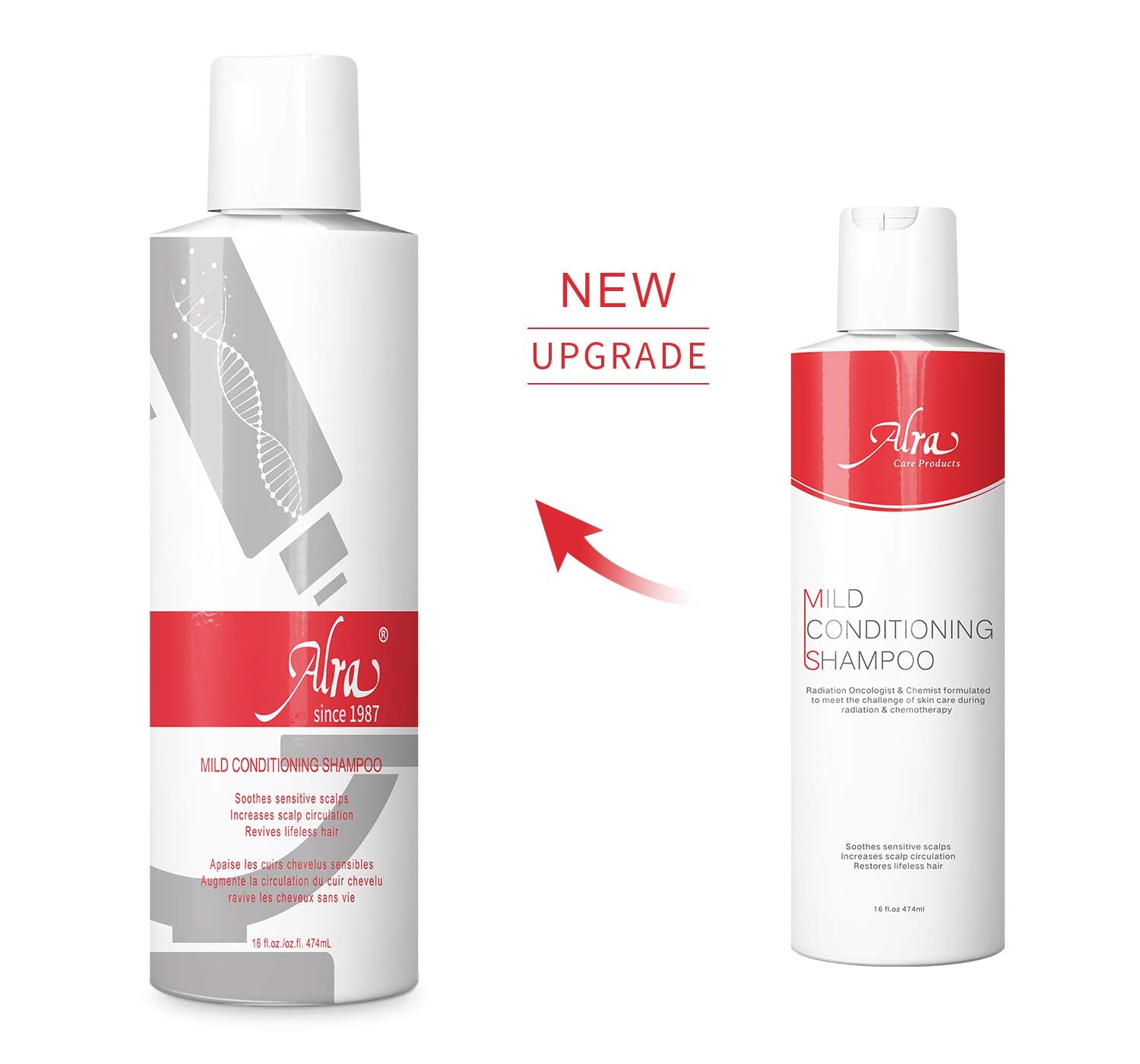 Alra shampoo creamy lather close-up illustrating mild texture and soothing feel