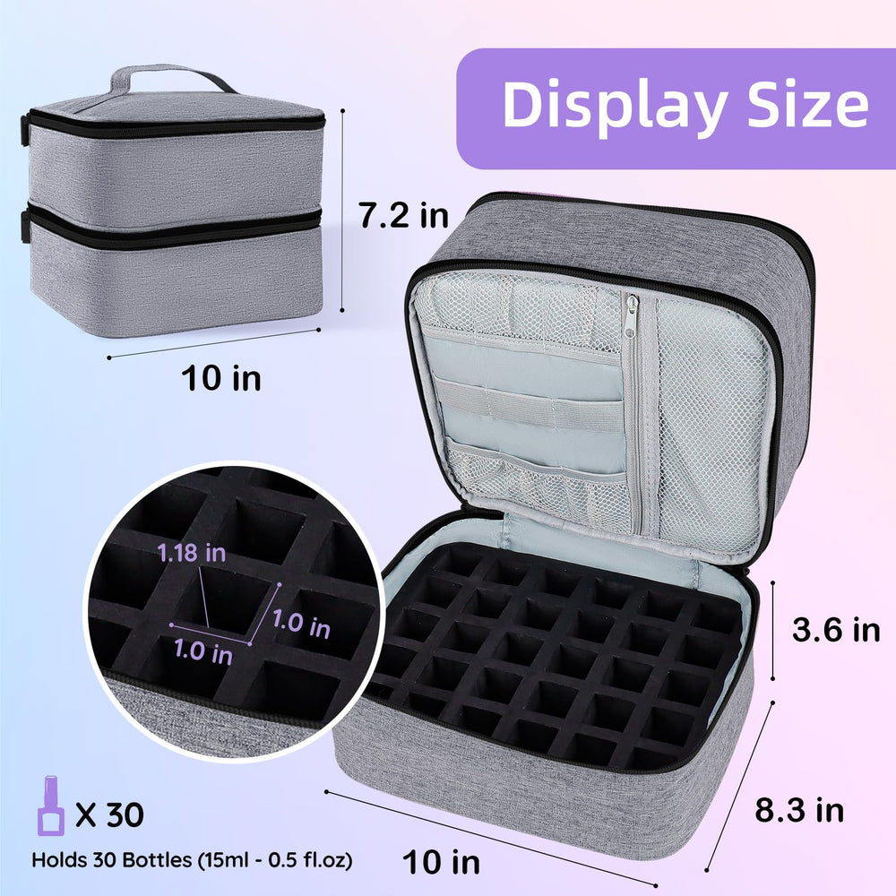 ALSLEA case held in hand showing size and portable benefit
