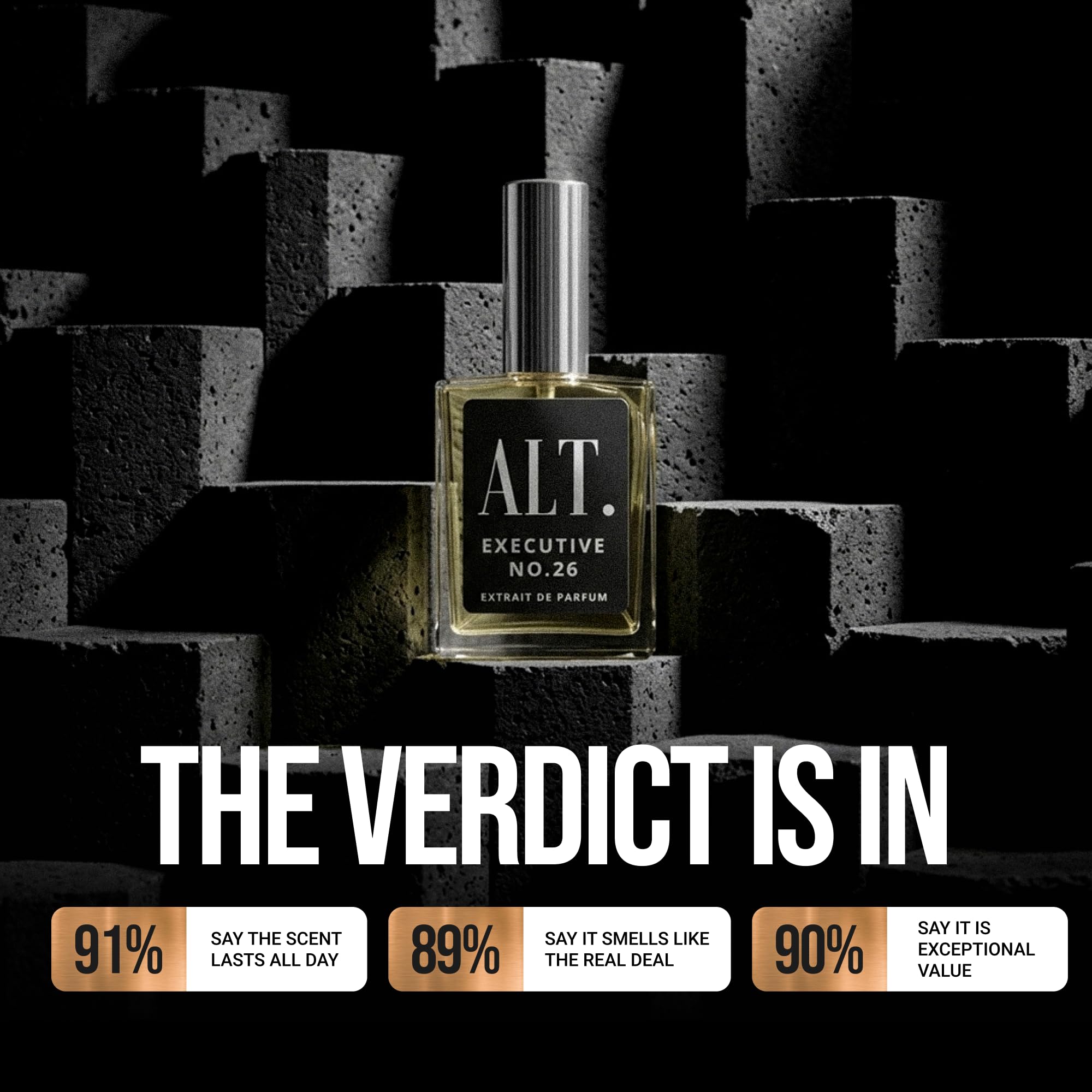 ALT. FRAGRANCES mist spray in action demonstrating fine atomizer and even application