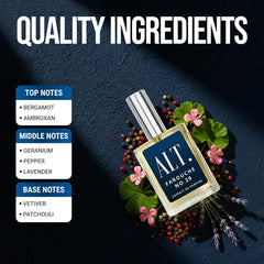 ALT. FRAGRANCES clear perfume juice visible for concentrated extrait strength