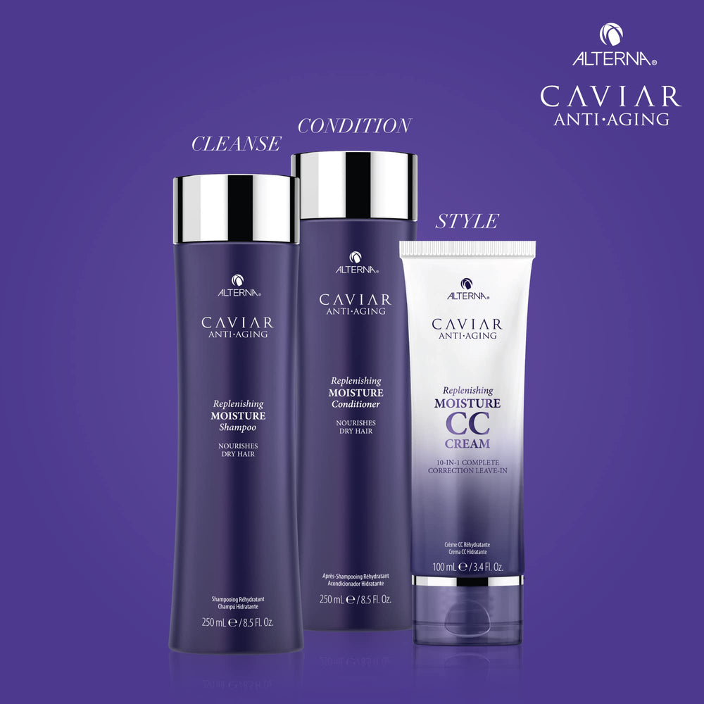 Alterna CAVIAR creamy texture close-up showing rich hydration feel