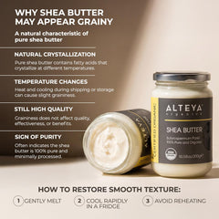 Alteya open jar close-up texture demonstrating natural purity and richness